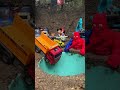 Tractor Pushes Construction Truck, Crane & Bus, Tung Tung Sahur & Mickey Toys #animation #funny
