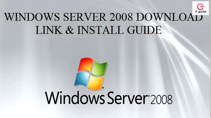 Windows server 2008 Download Link And Install Guide - Hướng dẫn download, cài đặt windows 2008