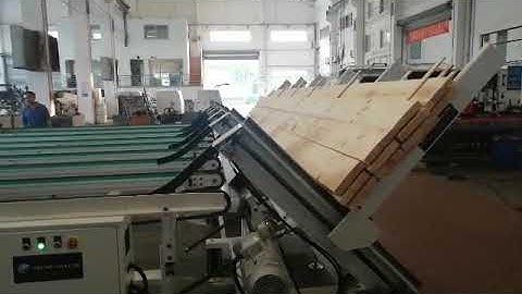 High Speed 4 Side Planer Moulder with Automatic Feeding Conveyor System