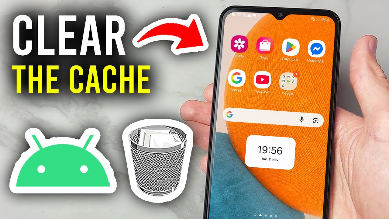 How To Clear The Cache On Android - Step By Step - YouTube