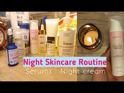 Night time skincare routine| Feedback on The Ordinary & Organic Lab ...