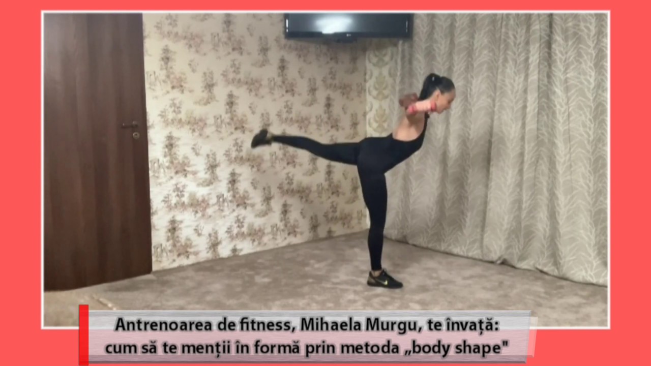Mihaela Murgu, antrenor de fitness, silueta de invidiat prin metoda BODY SHAPE
