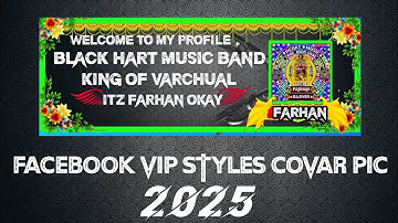 Facebook cover photo design |  cover pic design tutorial 2025 #photoediting #tutorial