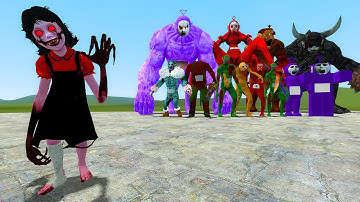 NEW AGATHA DARK DECEPTION CHAPTERS 1-4 NPCs VS SLENDYTUBBIES 3 NPCs in Garry