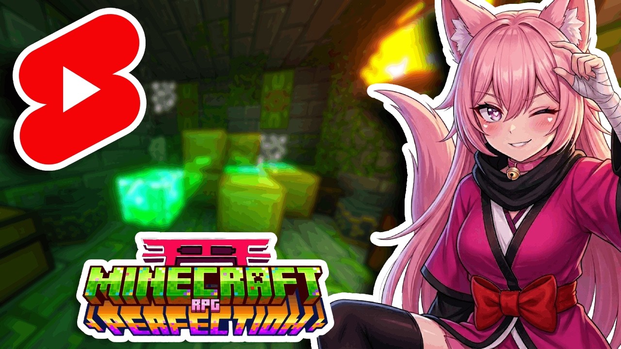 (Vtuber) Comenzando la nueva aventura | Perfection minecraft shorts
