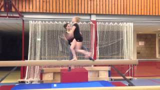 Veena Auerbach salto van balk