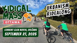 Kidical Mass Orléans 2025 - Narrated Urbanism Ridealong