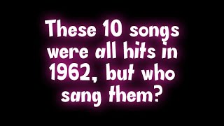 1962 Song Quiz