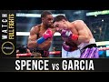 Errol spence jr vs danny garcia full fight december 5 2020  pbc on fox ppv