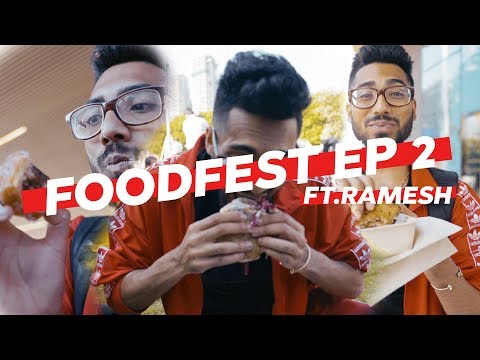 FOODFEST EP 2 - What is a CHINESE BURGER?!