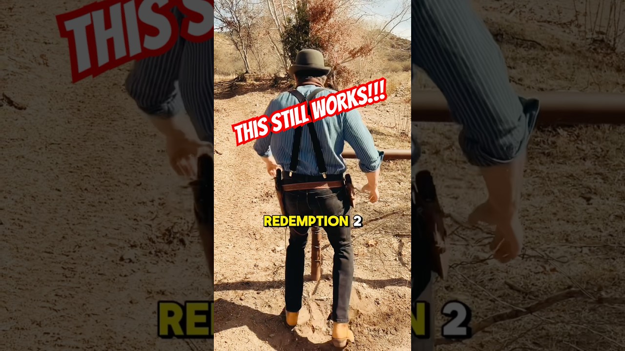 Это всё ещё работает в Red Dead 2? #rdr2 #борзой #лошадь #секрет #reddeadredemption2 #собачьяжизнь