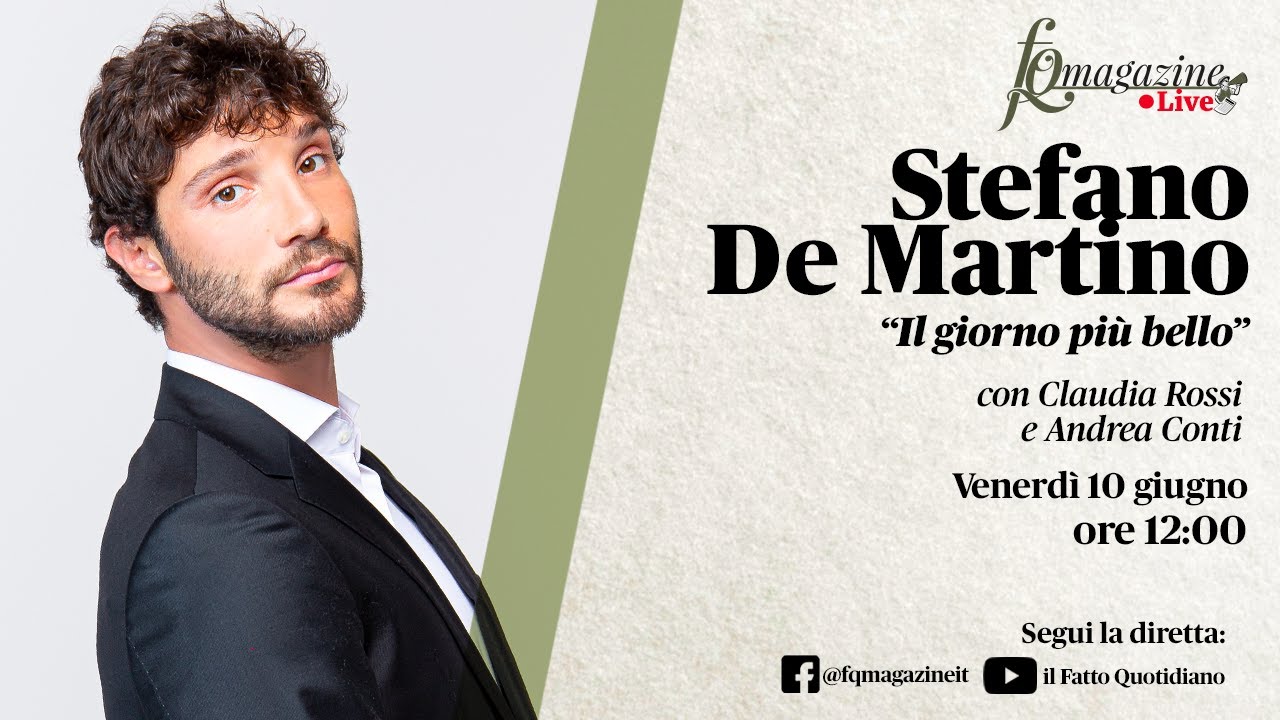 Stefano De Martino e “Il giorno più bello” con Claudia Rossi e Andrea Conti