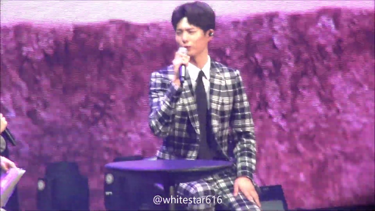 190126 박보검 팬미팅 '김진혁의 심쿵 모먼트1위'