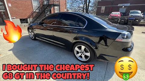 I Bought The Cheapest G8 GT In The Country!| Taking Delivery Of A 2009 Pontiac G8 GT