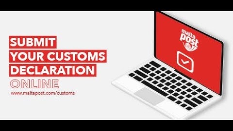 CUSTOMS ONLINE DECLARATION TUTORIAL