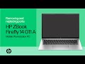 Removing and replacing parts | HP ZBook Firefly G11 A Mobile Workstation PC | HP Computer Service