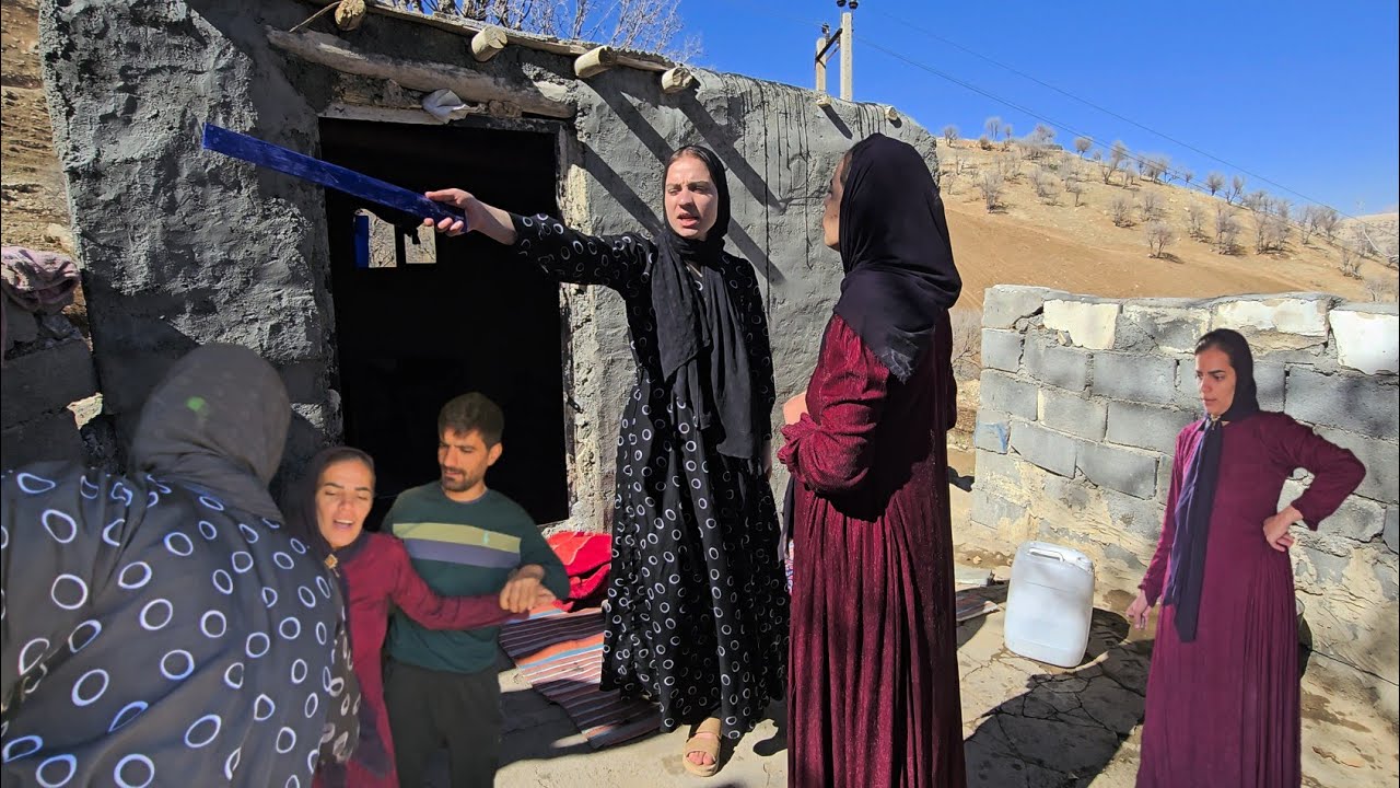 Ruqeya's conflict with Mursad and Zivor in the nomadic hut! Hard decision to live together