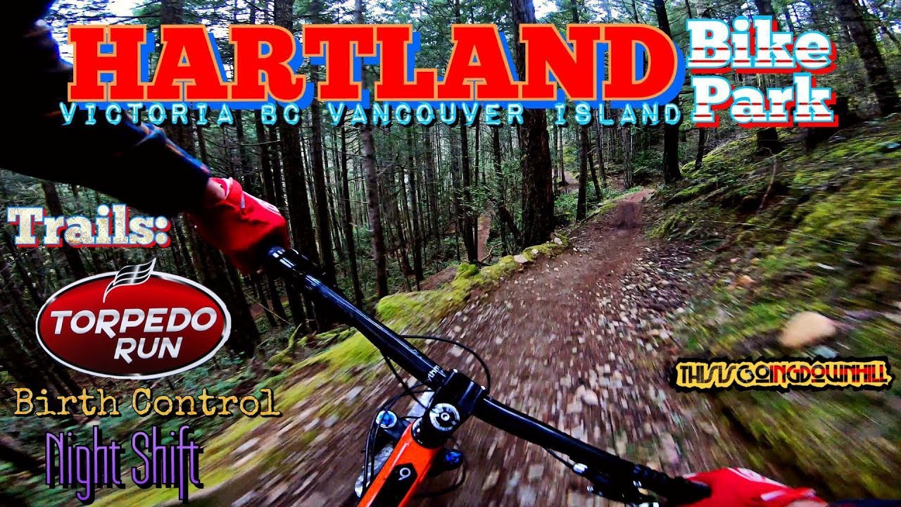 Mountain Biking on Vancouver IslandHartland Torpedo RunGoPro Hero 6