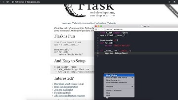 Flask Hello World Example Python
