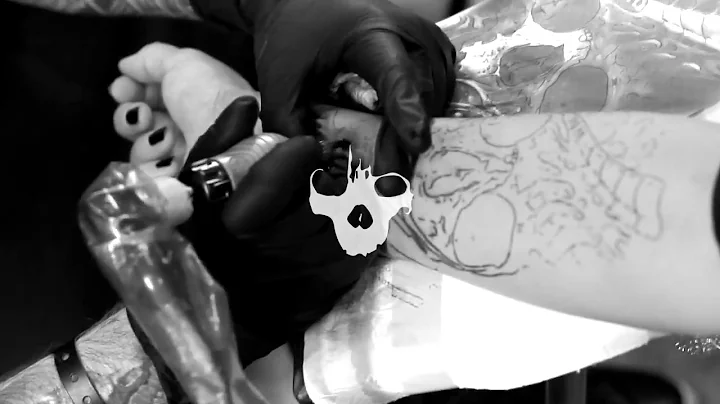 Jordan Oterski at the Warsaw Tattoo Convention 201...