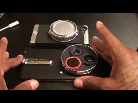 ZTYLUS Case and RV-2/1 Camera Lens For iPhone 5S/5 and Galaxy Note 3