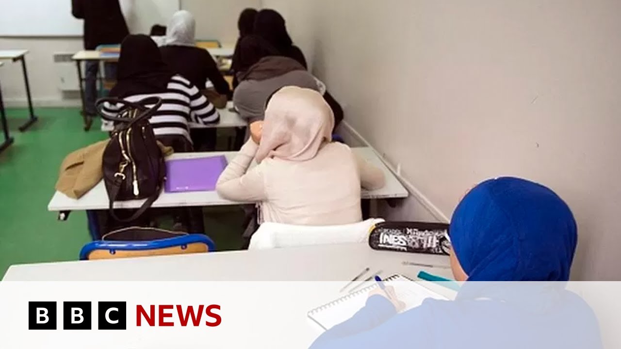 France to ban Muslim students wearing abayas in state schools   BBC News