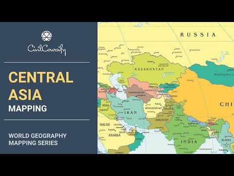 سینٹرل ایشیا || عالمی جغرافیہ کی نقشہ سازی