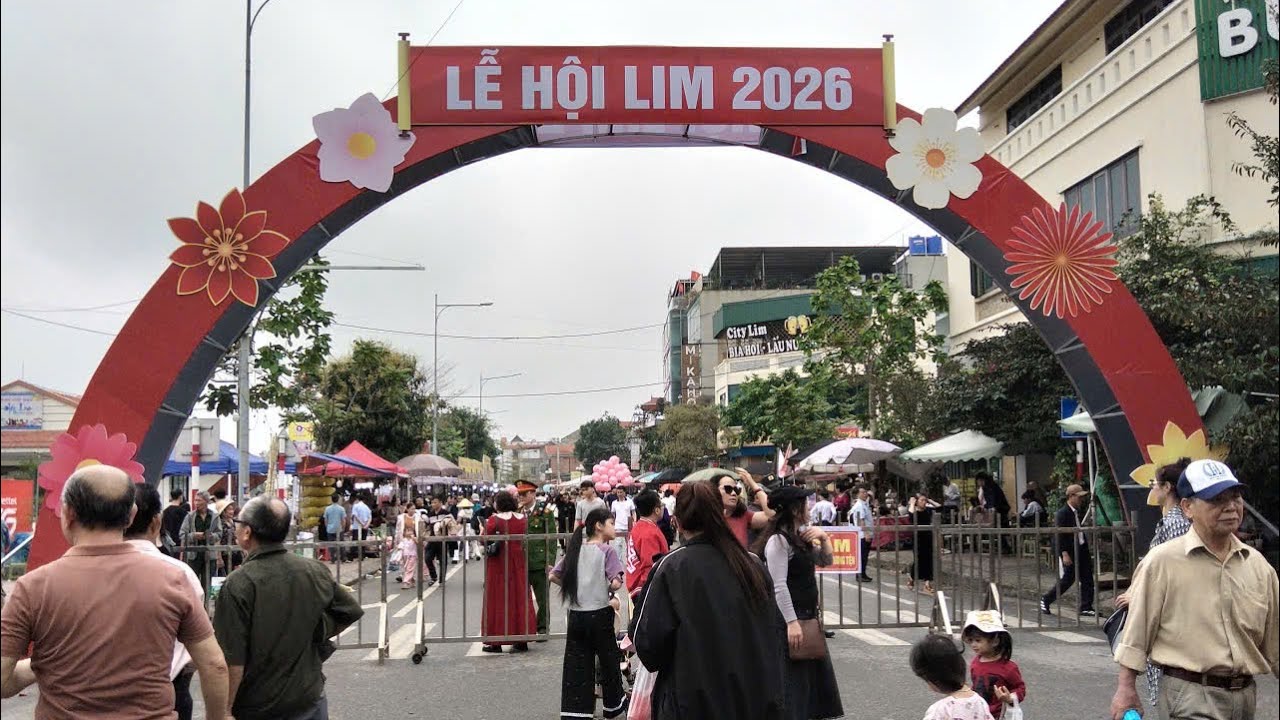 Phần 1 ||  Vui hội Lim đầu xuân Bính Ngọ 2026, truyền thống tại xã Tiên Du Bắc Ninh.