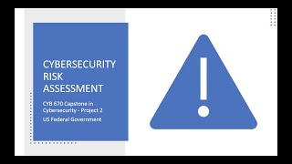 Full CYB 670 PROJECT 2 CYBERSECURITY RISK ASSESSMENT News