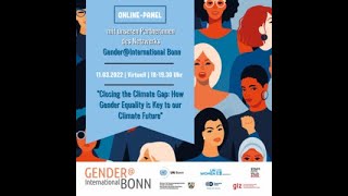 Closing the Climate Gap: How gender equality is key to our climate future