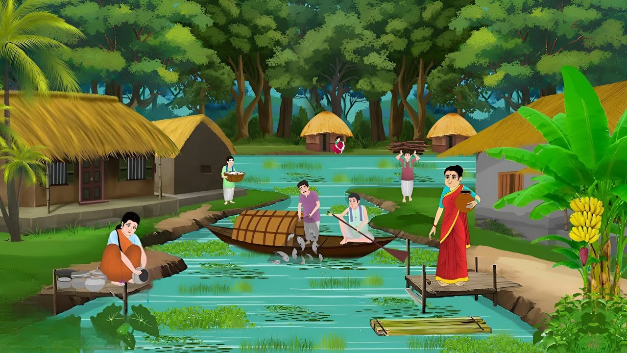 भाग्य का खेल। दो बहनों का ससुराल । Do beheno ka sasural। Hindi kahani । Moral story। Cartoon story। 