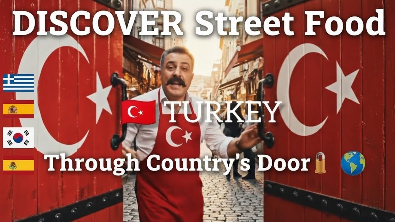 Discover Street Food Through Country Doors 🚪🍜 | Which Country Would You Choose?