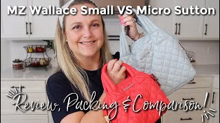 MZ WALLACE | Small VS Micro Sutton! | GatorMOM