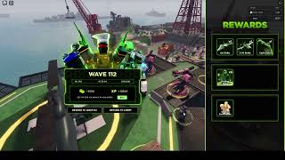 TDX ENDLESS MODE WAVE 112 NO XWM TURRET/GOLDEN TOWERS (Tower Defense X Roblox)