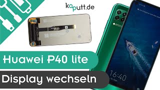 Replacement Display for Huawei P40 Lite E Black video