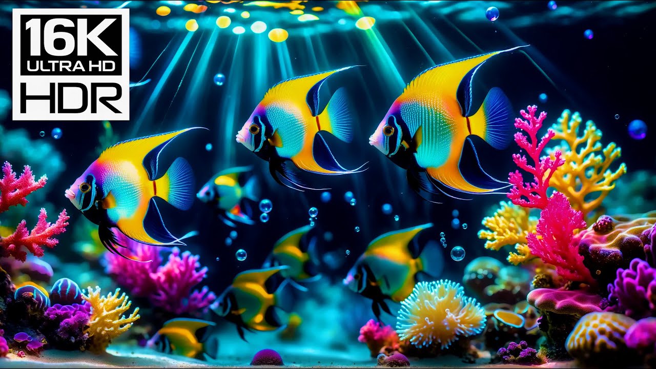 🐚 Is This the Most Breathtaking Wonder Beneath the Waves? | 16K HDR Ultra HD