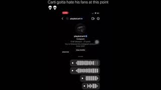 Carti Fans When He didn t Drop WLR Deluxe