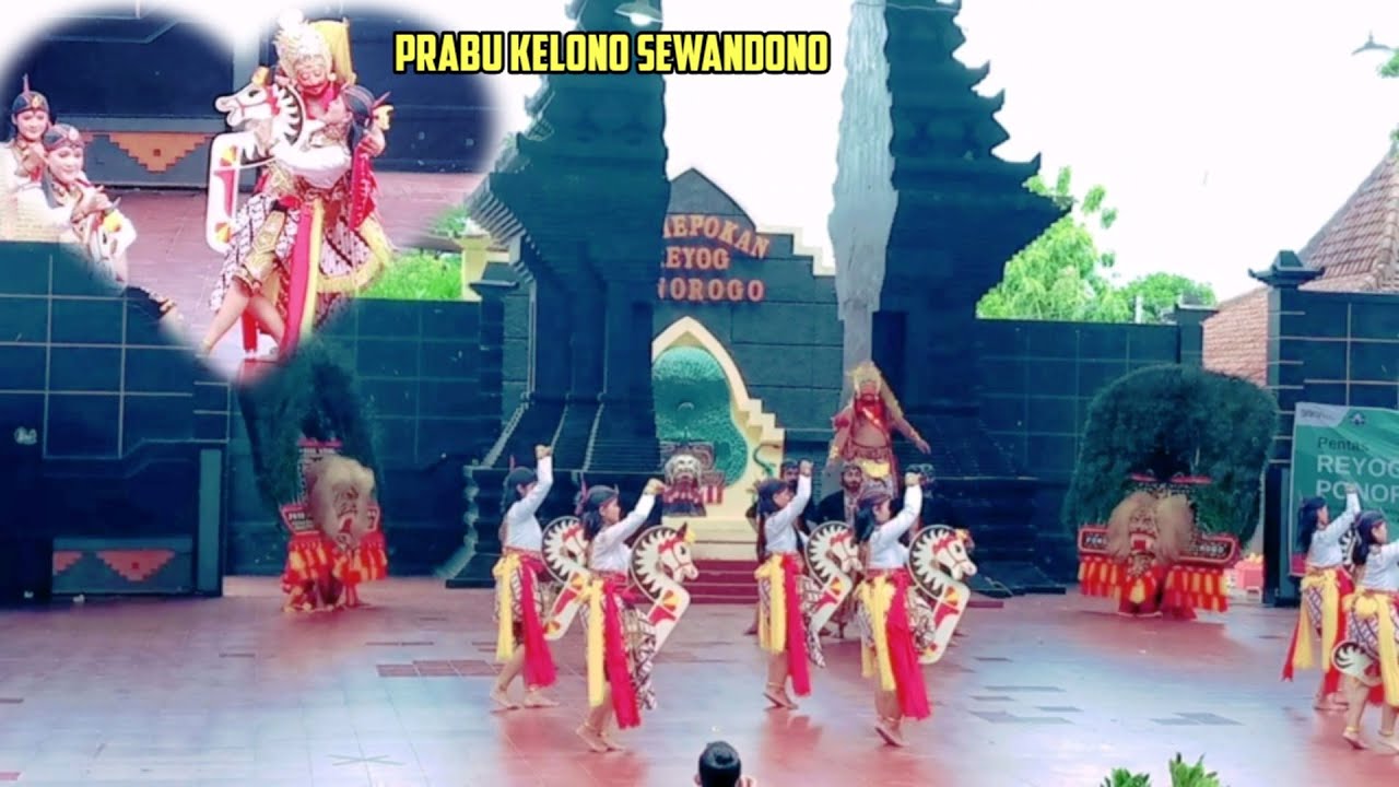 PAGELARAN KOLOSAL CERITA  BABAD SENI  REYOG PONOROGO 