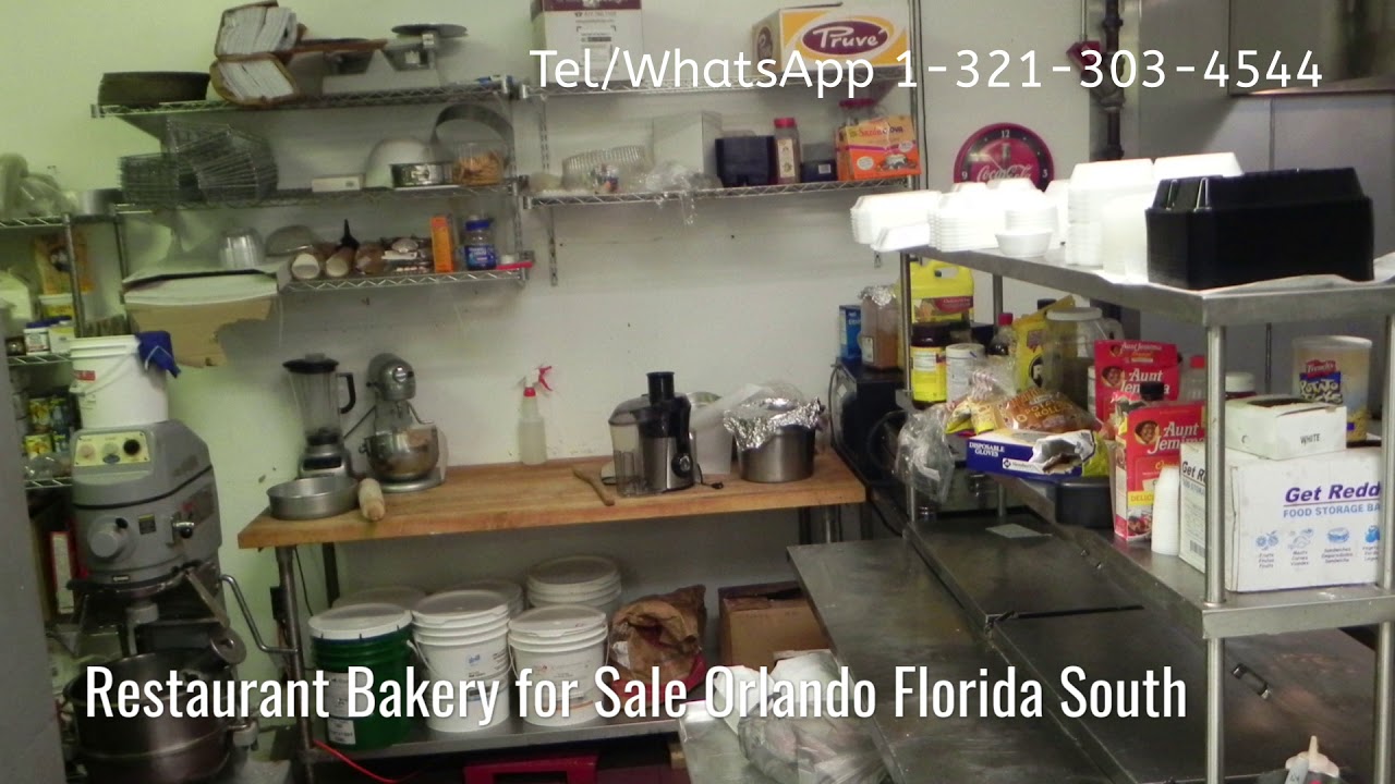 Restaurant Bakery for Sale Orlando Florida YouTube