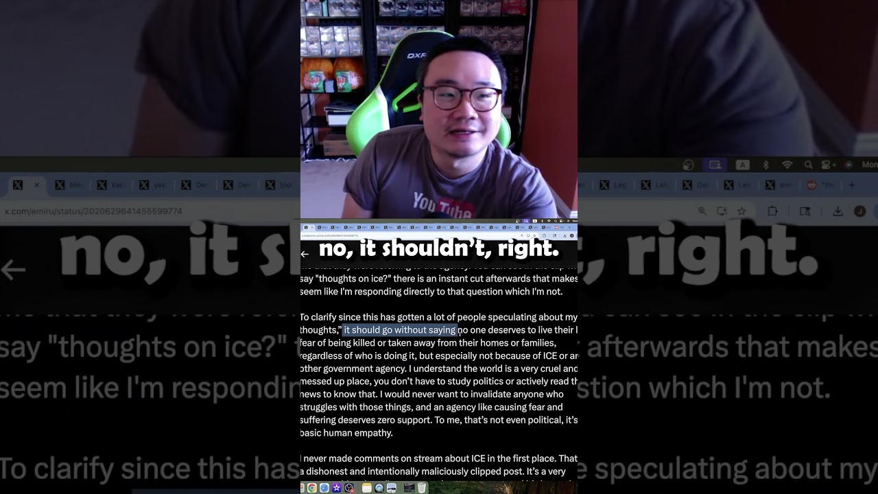 Эмиру в ответ на критику выразила недоумение по поводу различий между агентами ICE и Ice Cubes.