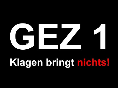 GEZ dauerhaft kündigen 2020 (Teil 1) – warum Klagen nichts bringt