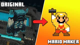 I Created The Warden In Mario Maker!