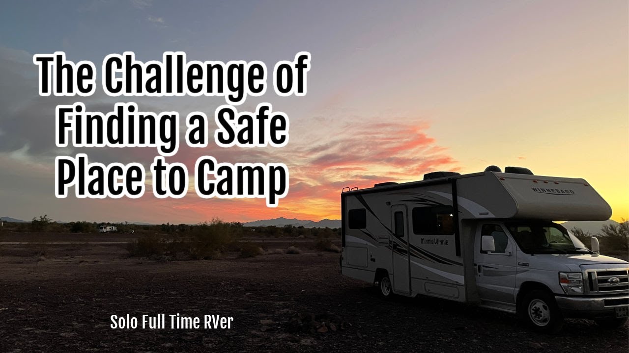 NOT SAFE Camping Near Tucson Arizona // Solo Female Living in My RV // Arizona