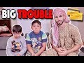 Kids Get In TROUBLE For Using My Credit Card!!