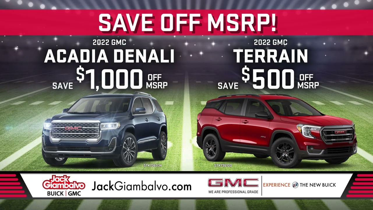 KickOff to Savings at Jack Giambalvo Buick GMC | Near York, PA