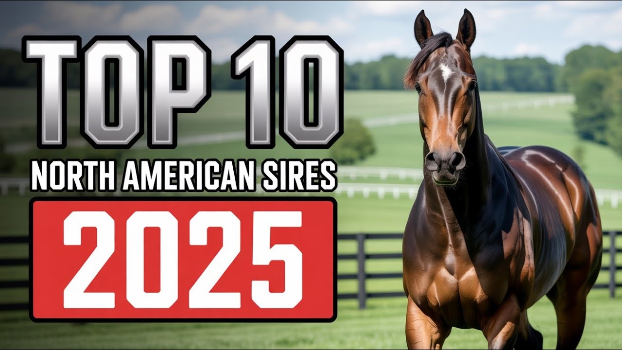 Топ-10 североамериканских жеребцов-производителей 2025 года | Породы лошадей