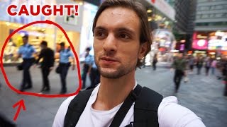 8 hours in hong kong (he got arrested ...