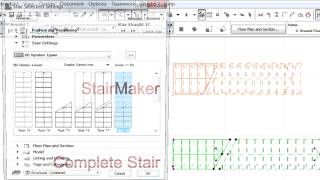 Stair and railing library parts in ARCHICAD