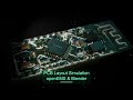 Wifi pcb layout simulation in openems  blender