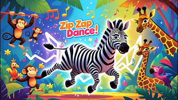 Zip Zap Tune :  Zigzag Zebra